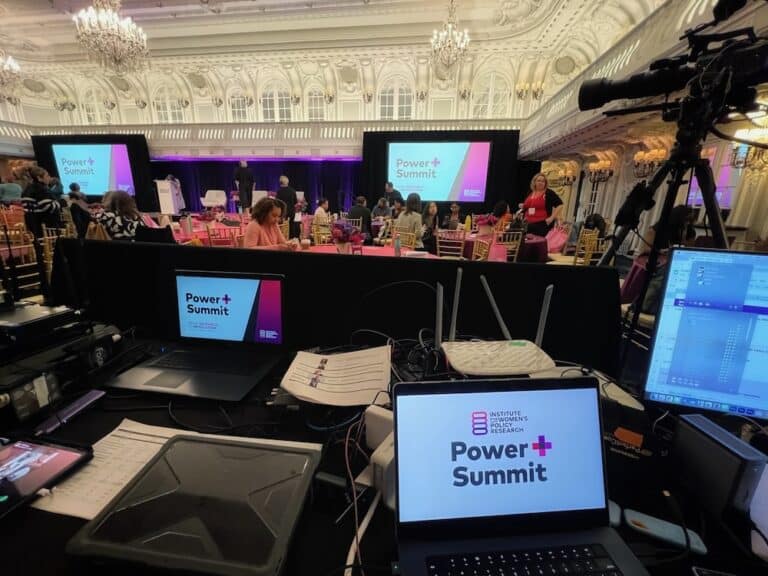 Mongoose AV camera crew filming panel discussion