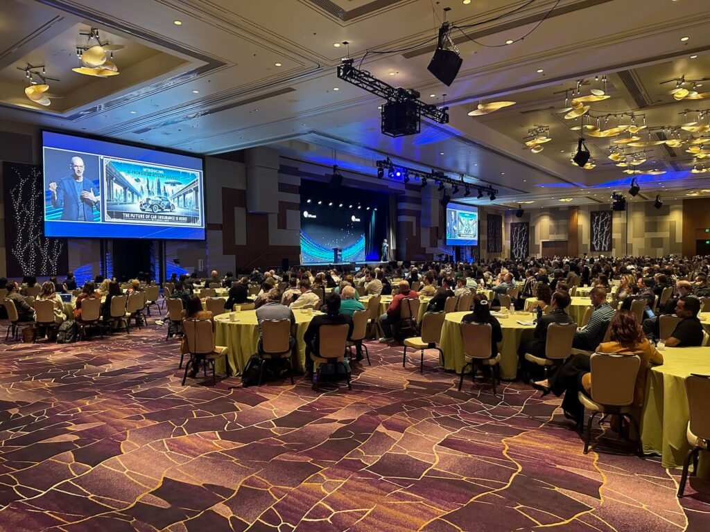 Staging and lighting for the DCPA conference in Denver, Colorado